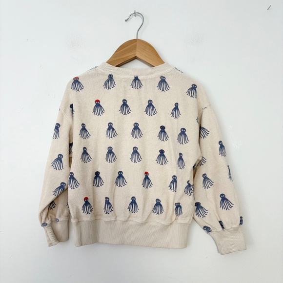 Emile & Ida terry octopus sweater - Picture 4 of 4